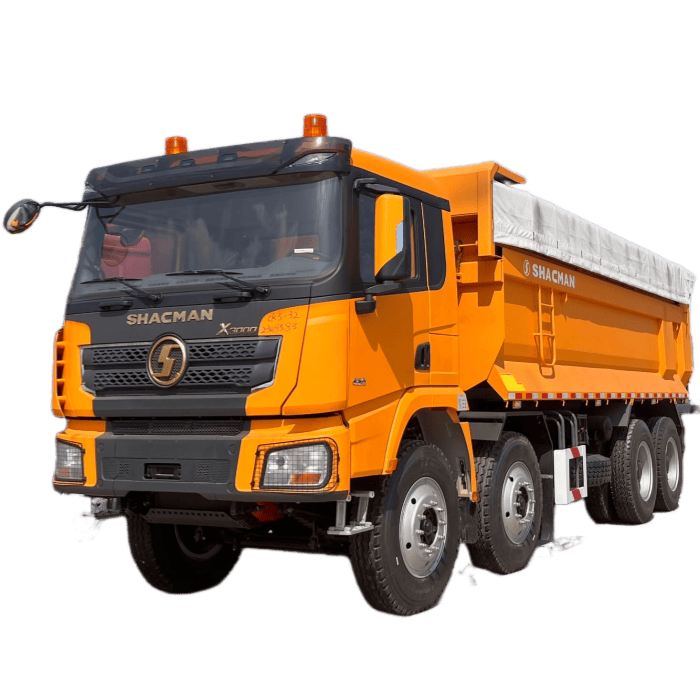 reman truck shacman x3000 8×4 tipper